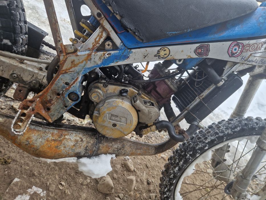 Vand cross trial cu motor aprilia RS am6 90cc 2timpi