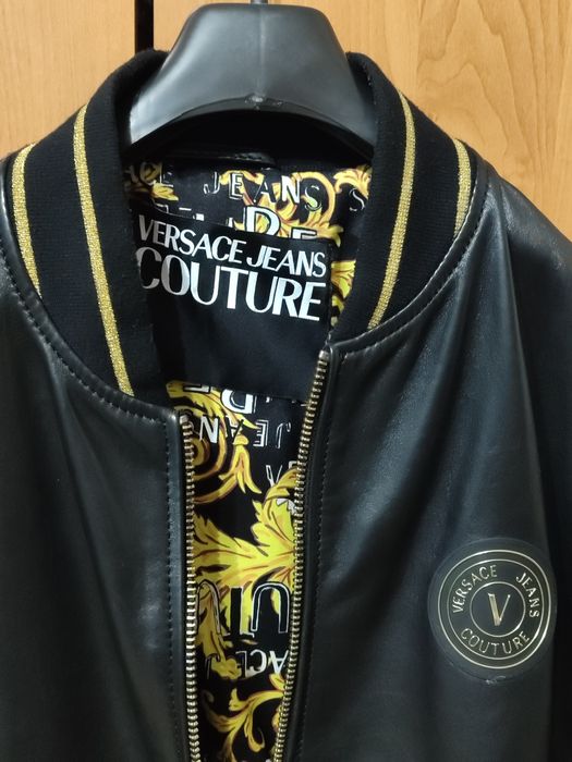Кожено яке Версаче