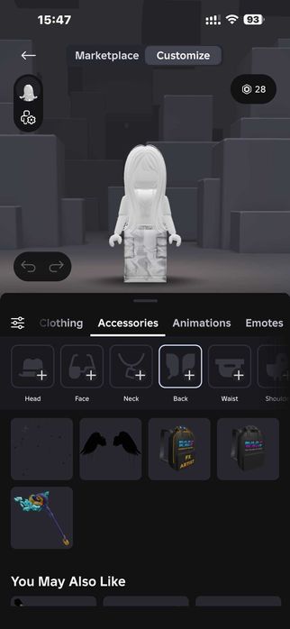 ROBLOX аккаунт женский