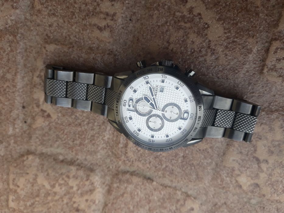 Ceas metalic elegant, Gri Antracit, nu apple watch, garmin sau samsung