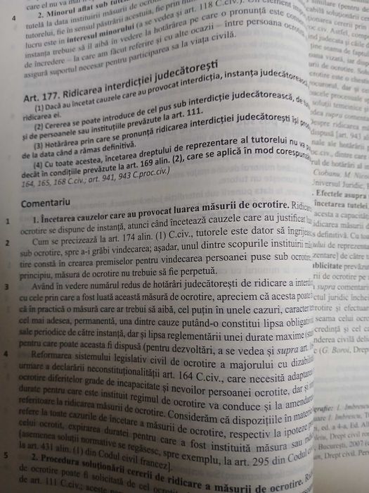 Codul Civil comentariu pe articole,Antoniu Baias, 2021, impecabila