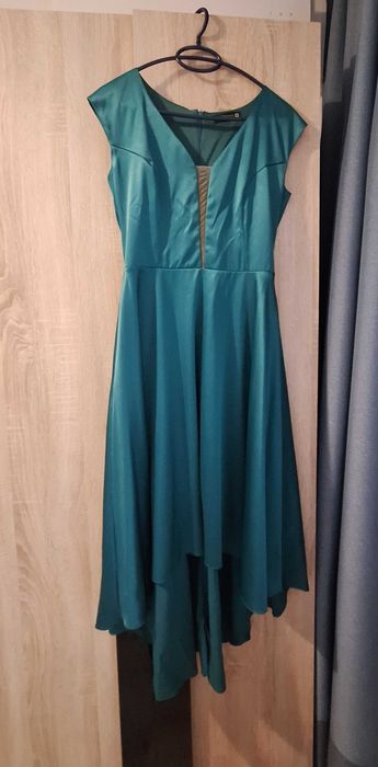 Rochie StarShinerS verde smarald – mărimea 38 – purtată o singură dată