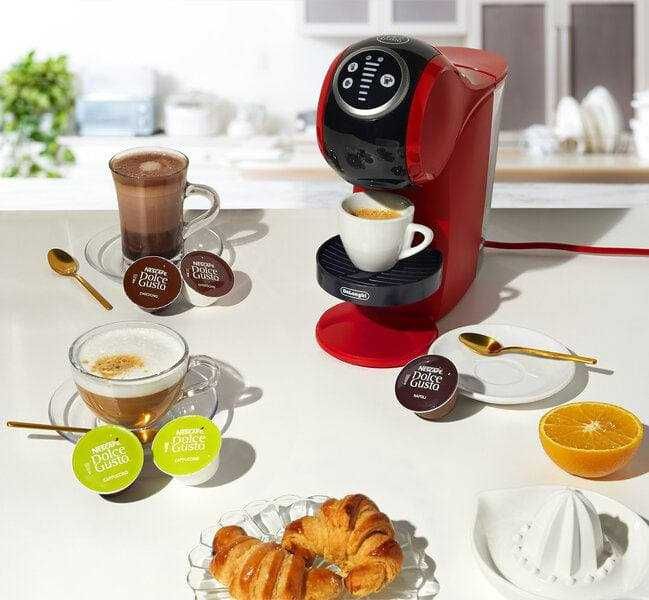 Капсульная кофемашина Delonghi Dolce Gusto EDG 315.R Genio S Plus kv41
