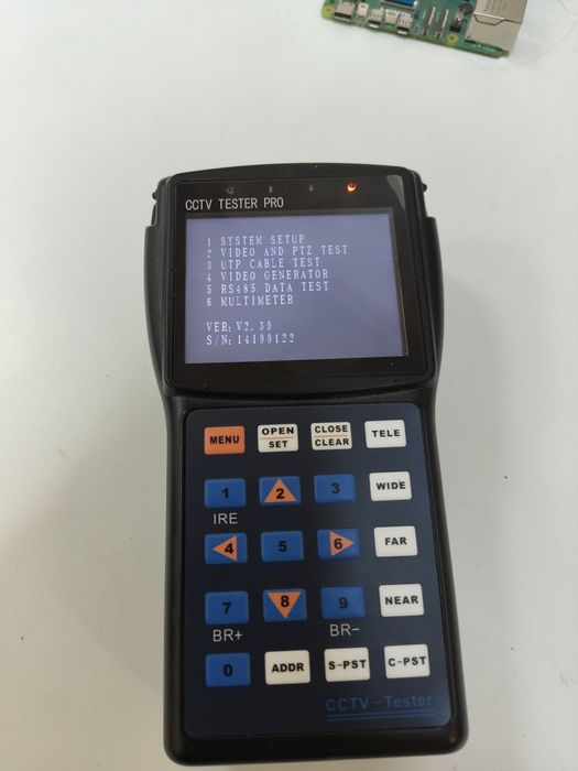 CCTV Tester PRO – tester camere video + multimetru