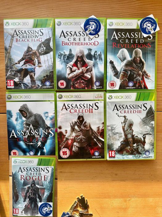 Assassin's Creed Collection Xbox 360 съвместими с Xbox One / X|S