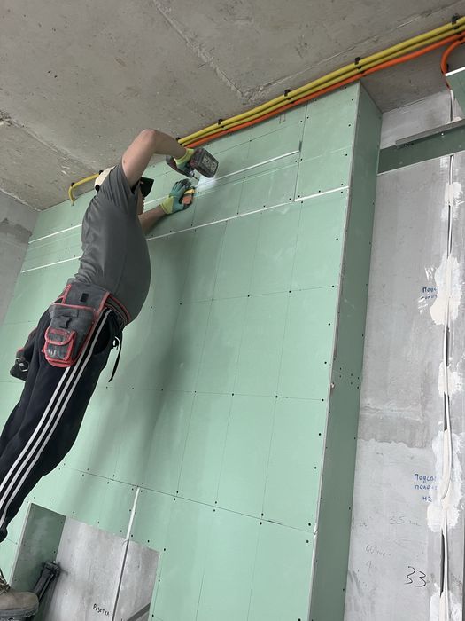 Услуги монтаж гипсокардон