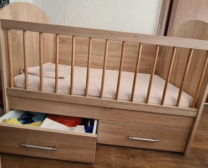 Детско креватче + матрак 120/60