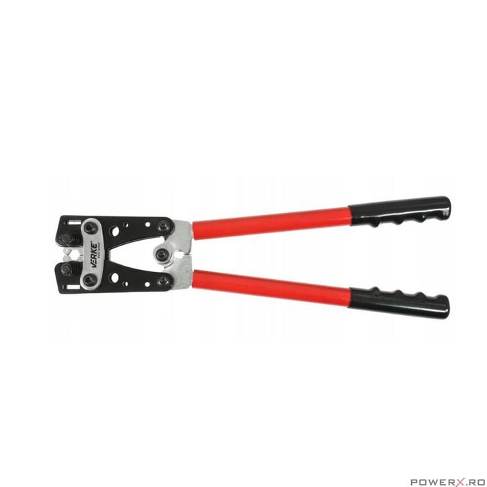 Cleste pentru sertizare, 6-50 mm, forta 8 tone, lungime 40cm, Verke