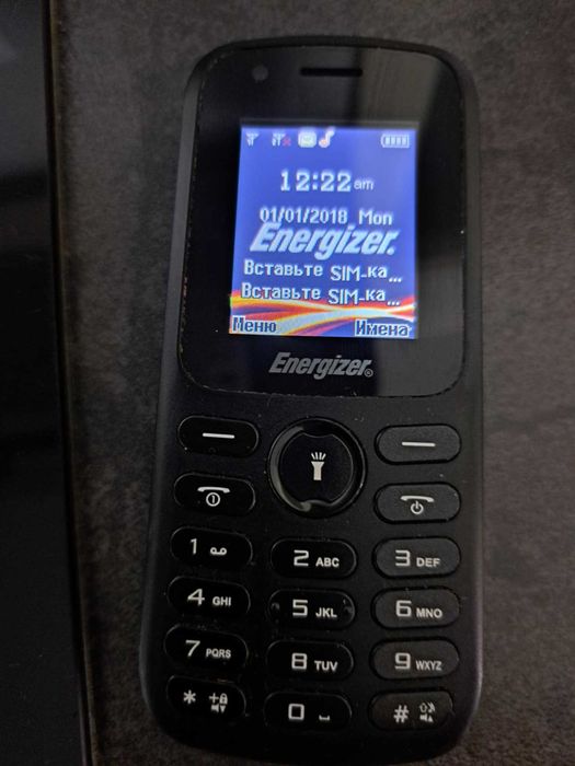 Продавам Мобилен телефон ENERGIZER E10 BLACK