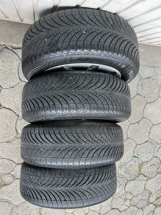 Jante aliaj 5x112mm, anvelope 205/55 R16, Audi A3, A4 B5 B6 B7, VW Seat Skoda