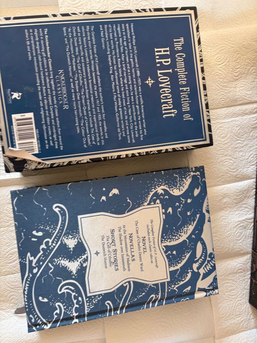 Книга на английски "The Complete Fiction of H.P.Lovecraft" твърда корица