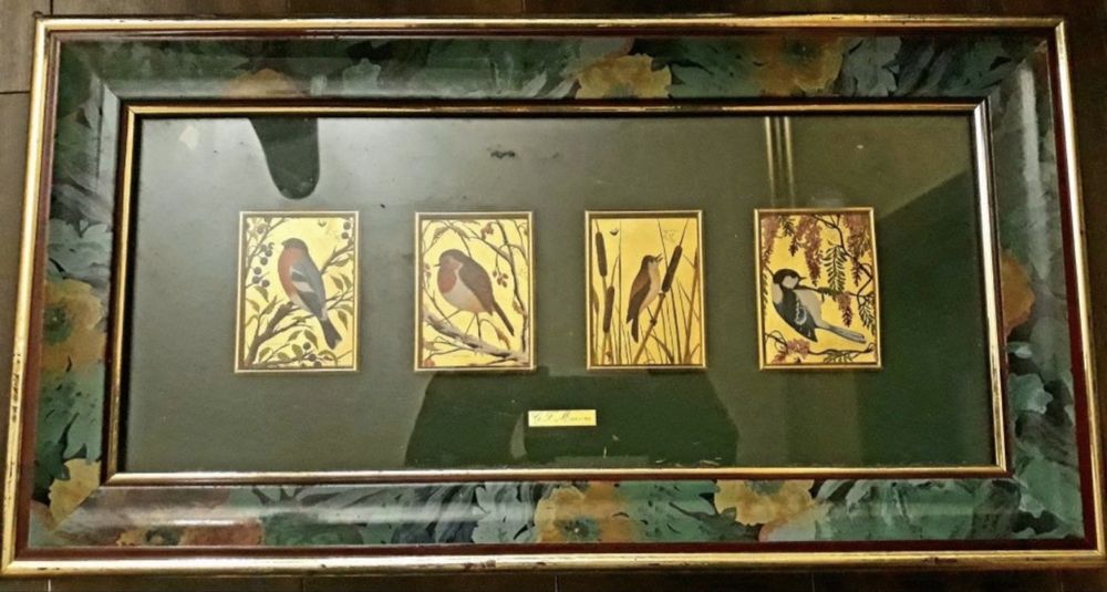 Tablou foită de aur