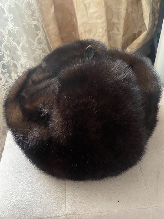 мужская норковая шапка