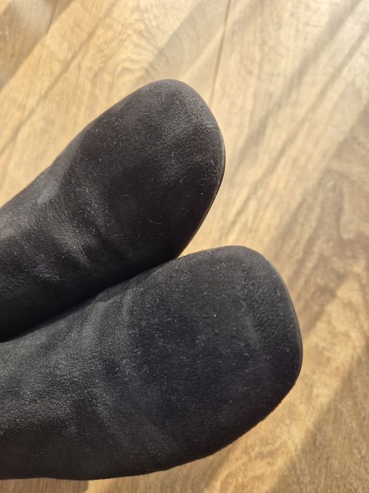 Botine negre Bershka
