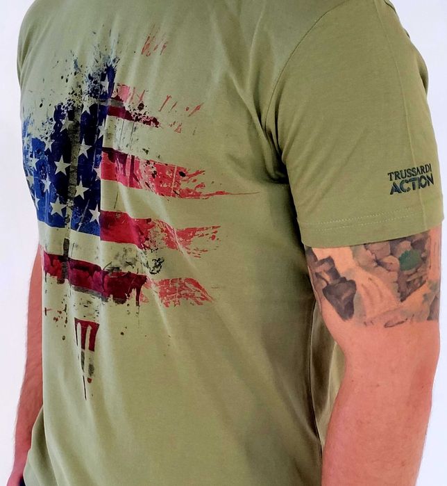 TRUSSARDI Action Premium t-shirt / 100% оригинална тениска с баркод /