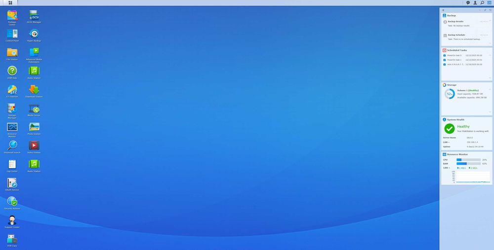 Synology NAS DS213+, 2 HDD 1TB, Camera EDIMAX 1.3 Mpx IC-3100