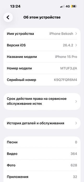 Iphone15 pro с гарантия