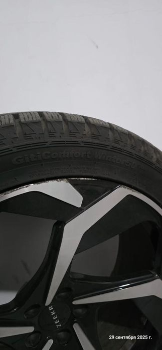 колёса на zeekr 001