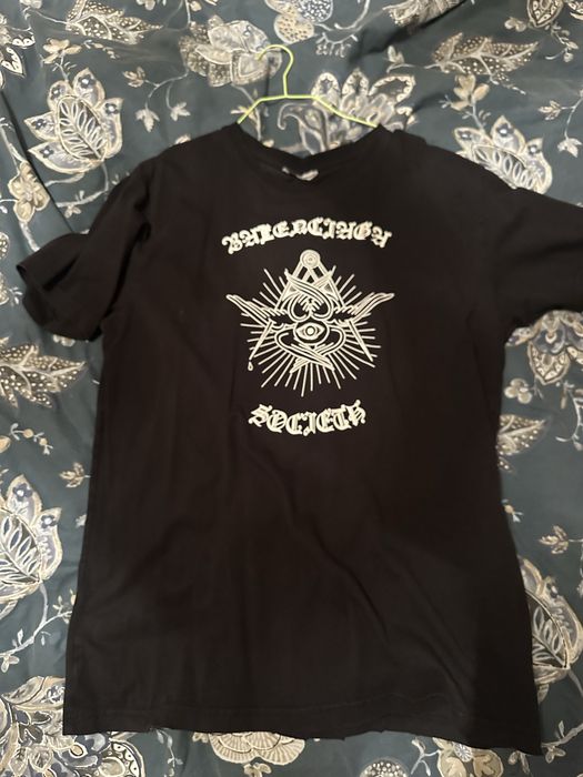 Черна тениска balenciaga