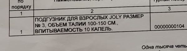 Подгузники для взрослых