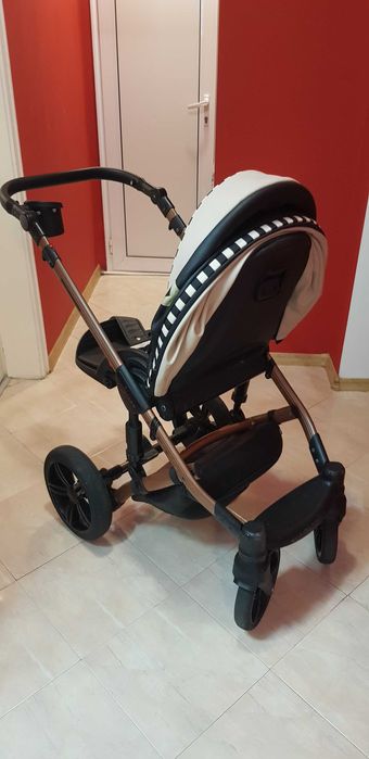 Бебешка количка 3 в 1 DaDa Paradiso Stars Gold