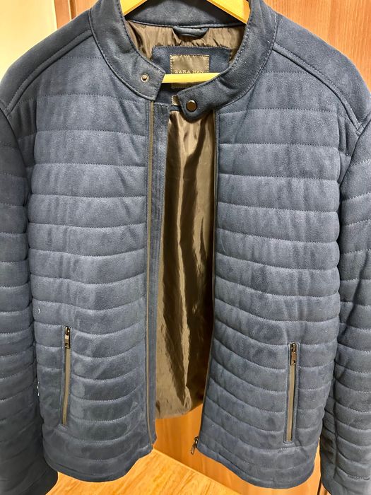 Мъжко яке Zara- велур