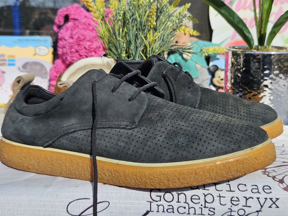 Ecco обувки естествена кожа