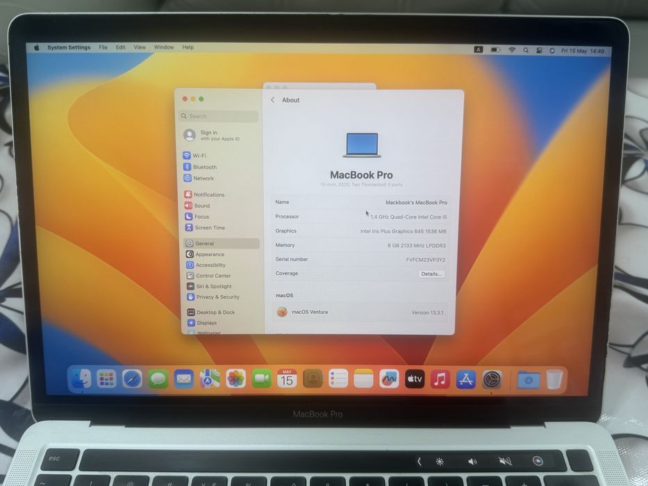 Macbook pro 2020