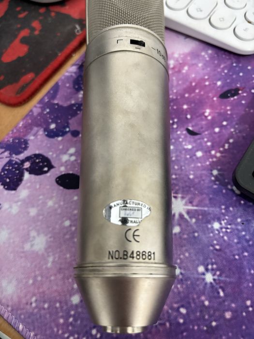 Microfon studio rode nt2 cu capsula de neumann u87