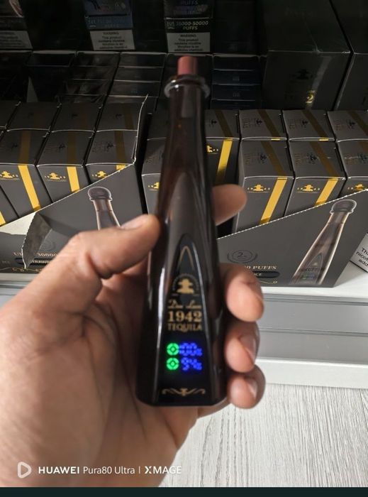 Vape 30.000 Puffs Don Leon Narghilea Reincarcabil Abur Mult