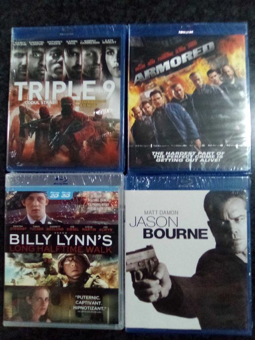Продавам чисто нови Blu Ray  с български субтитри цена 15 евро