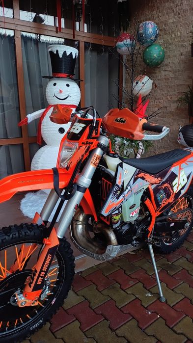 KTM 300 exc ,2017  full protecții !