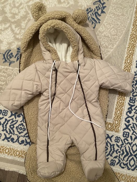 комплект комбинезон конверт зима