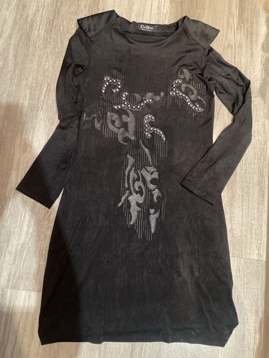 Черна рокля размер S