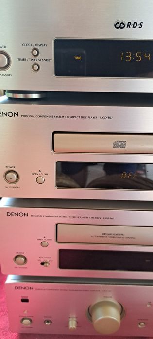 Качествена Hi-Fi система Denon D-F07 (4 компонента) – Отличен звук