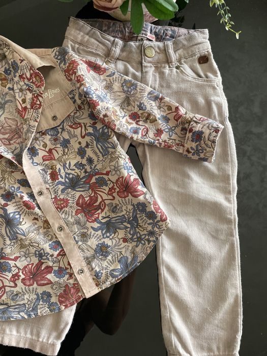 Ризка и панталон, дънки размер 5г