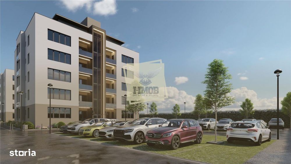 Studio 34 mp cu bucatarie separata balcon 4 mp si  Sibiu
