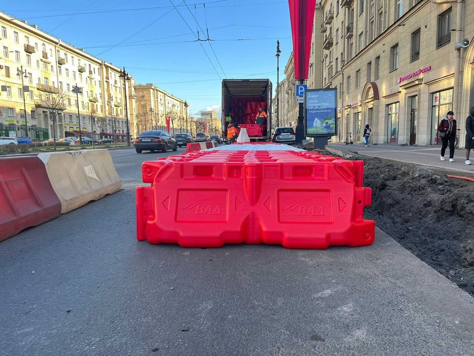 Водоналивной барьер 2000мм
