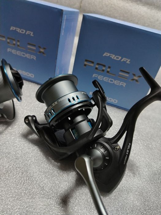 Set 2 mulinete Feeder POLEX Pro Fl 6500 7 + 1 Rulmenti
