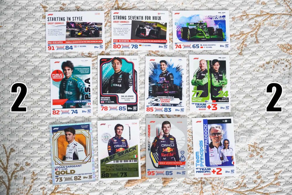 Turbo Attax 2024 карти