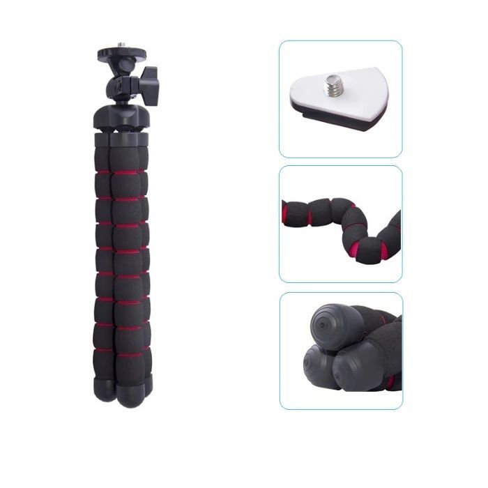 HSU Sport трипод – 20 см за смартфон и фотоапарат | подсилен дизайн