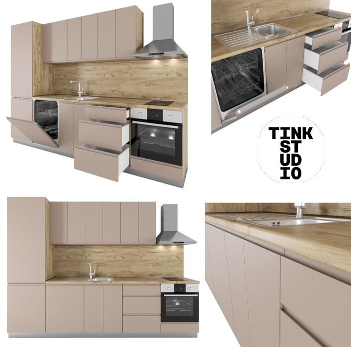 Модулна блок кухня 3.00 л.м.