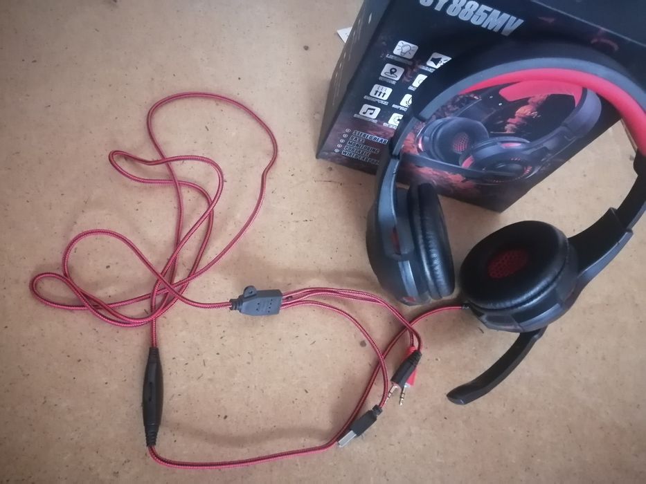 Наушники игровые с микрофоном
