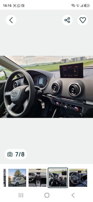 AUDI A3 Sportback 2014 — imagine 3