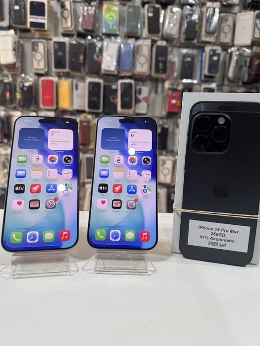 iSellStore Vâlcea: iPhone 16 Pro Max Desert / Black 256GB