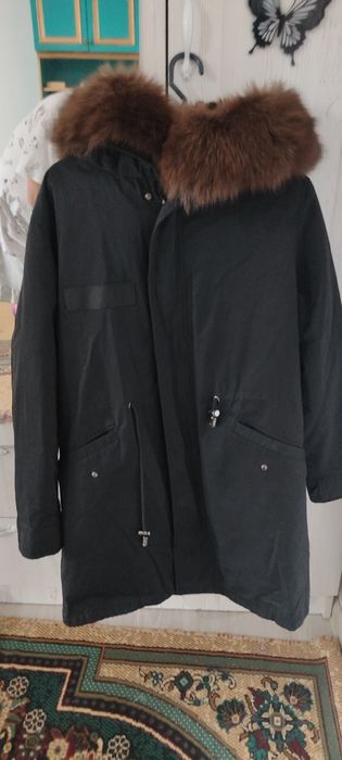 Парка зимнии теплый