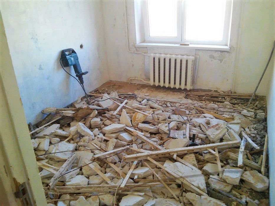 Demontaj ishlari buzish ishlari