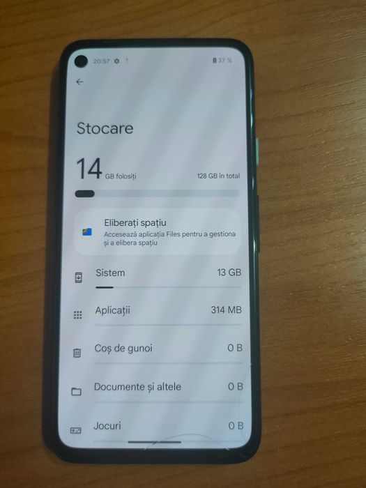 Google pixel 4a display fisurat/crapat