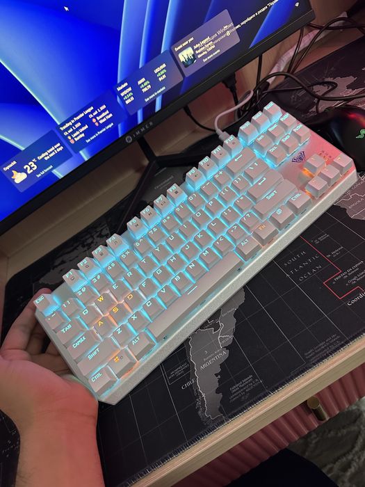 Gaming kompyuter to‘liq set RGB, monitor bilan, ideal holat