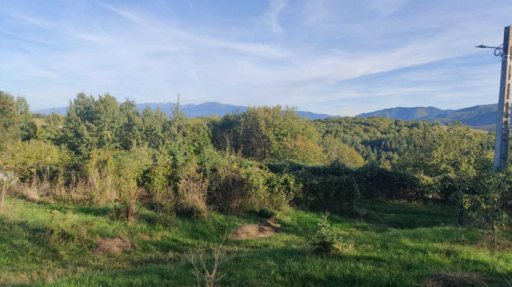 Teren panoramic Cisnădioara • Vedere Făgăraș & Cetate •Investiție rara